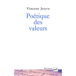 ISBN Poétique des valeurs livre Littérature Français