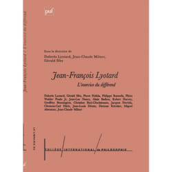 ISBN Jean-François Lyotard : l'exercice du différend livre philosophie Français