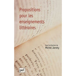 ISBN Propositions pour les enseignements littéraires livre Littérature Français