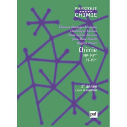 ISBN Chimie MP-MP* PT-PT* livre Littérature scientifique Français