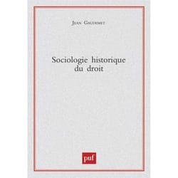 ISBN Sociologie historique du droit livre Loi Français