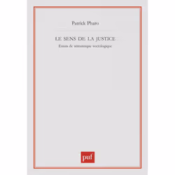 ISBN Le sens de la justice, Education, Français, 160 pages