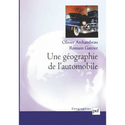 ISBN Une géographie de l'automobile livre histoire Français