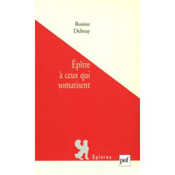 ISBN Épître à ceux qui somatisent livre Psychologie Français