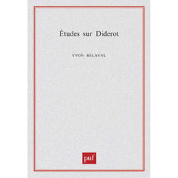 ISBN Études sur Diderot livre philosophie Français