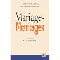 ISBN Mariage - Mariages livre Loi Français