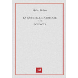 ISBN La nouvelle sociologie des sciences livre Littérature scientifique Français