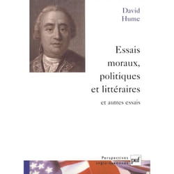ISBN Essais moraux, politiques et littéraires et autres essais livre philosophie Français