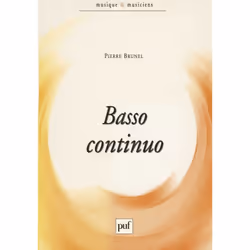 ISBN Basso Continuo, histoire, Français, 224 pages