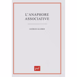ISBN L'anaphore associative, Littérature, Français, 400 pages