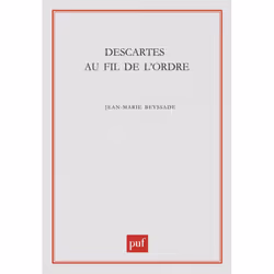 ISBN Descartes au fil de l'ordre, philosophie, Français, 336 pages