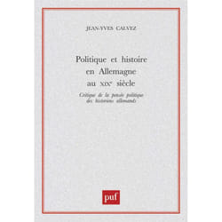 ISBN Politique et histoire en Allemagne au XIXe siècle