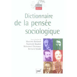 Dictionnaire de la pensée sociologique