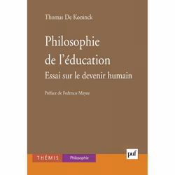 ISBN Philosophie de l'éducation, philosophie, Français, 320 pages
