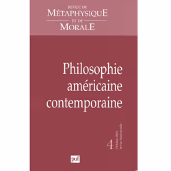 ISBN RMM 2001, n° 4, philosophie, Français, 160 pages