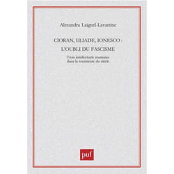 ISBN Cioran, Eliade, Ionesco livre Littérature Français