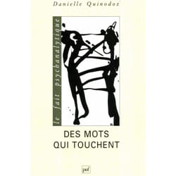 ISBN Des mots qui touchent livre Psychologie Français