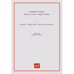 ISBN L'ordre public, Loi, Français, 560 pages