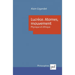 ISBN Lucrèce. Atomes, mouvement livre philosophie Français