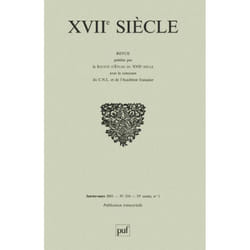 ISBN XVIIe siècle 2001, n° 210 livre Littérature Français