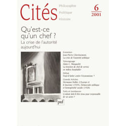 ISBN Cites 2001, n° 06 livre philosophie Français