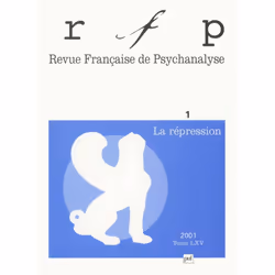 ISBN RFP 2001, t. 65, n° 1, Psychologie, Français, 344 pages