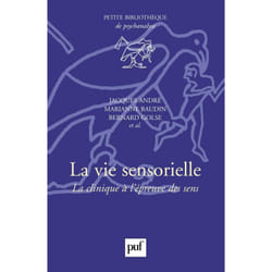 ISBN La vie sensorielle livre Psychologie Français