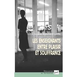 ISBN Les enseignants entre plaisir et souffrance livre Education Français