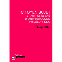 ISBN Citoyen sujet et autres essais d'anthropologie philosophique livre philosophie Français