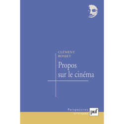 ISBN Propos sur le cinéma livre philosophie Français