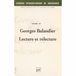 ISBN Cahiers intern. de sociologie 2001, vol. 110, Education, Français, 200 pages