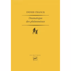ISBN Dramatique des phénomènes, philosophie, Français, 168 pages