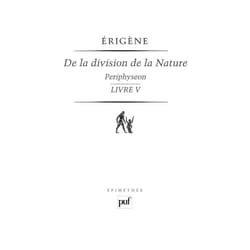 ISBN De la division de la Nature. V livre philosophie Français