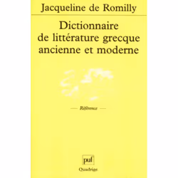 ISBN Dictionnaire de littérature grecque ancienne et moderne, Littérature, Français, 304 pages