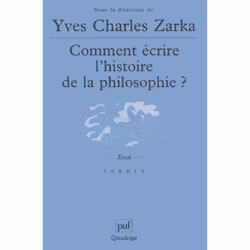 ISBN Comment écrire l'histoire de la philosophie ?, philosophie, Français, 336 pages