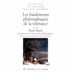 ISBN Les fondements philosophiques de la tolérance. Tome 3, philosophie, Français, 264 pages