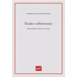 ISBN Études wébériennes, philosophie, Français, 344 pages