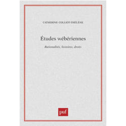 ISBN Études wébériennes livre philosophie Français