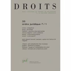 ISBN Droits 2001, n° 33, Loi, Français, 216 pages