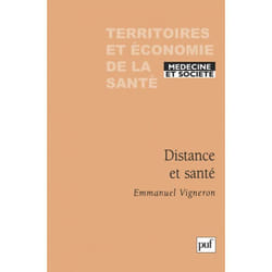 ISBN Distance et santé livre Littérature scientifique Français