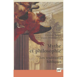 ISBN Mythe et philosophie : les traditions bibliques livre Religion Français