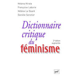 ISBN Dictionnaire critique du féminisme livre Education Français