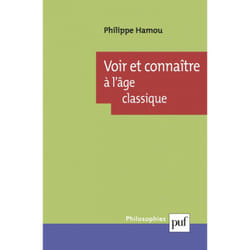 ISBN Voir et connaître à l'âge classique livre philosophie Français