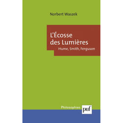 ISBN L'Écosse des Lumières : Hume, Smith, Ferguson livre philosophie Français