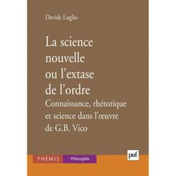 ISBN Vico ou l'extase de l'ordre livre philosophie Français