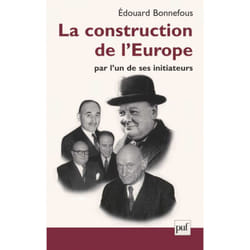 ISBN La construction de l'Europe par l'un de ses initiateurs livre Loi Français