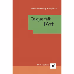 ISBN Ce que fait l'art, philosophie, Français, 128 pages