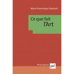 ISBN Ce que fait l'art livre philosophie Français