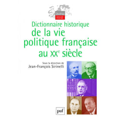 ISBN Dictionnaire historique de la vie politique française au XXe siècle livre Loi Français