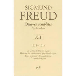 Oeuvres complètes - psychanalyse - vol. XII : 1913-1914